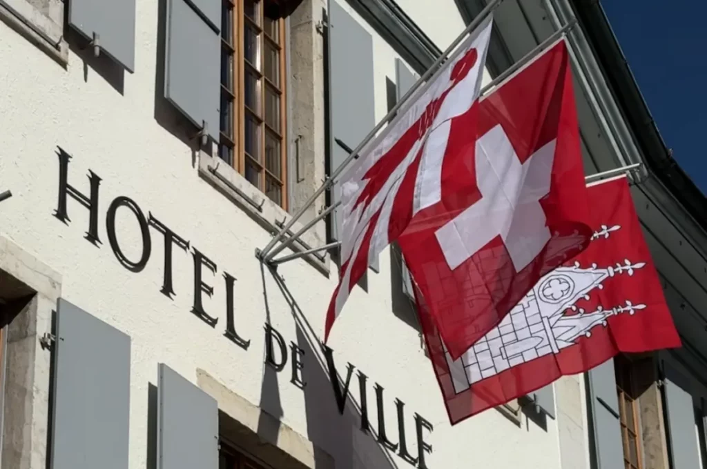 Hotel de Ville Moutier Canton du Jura